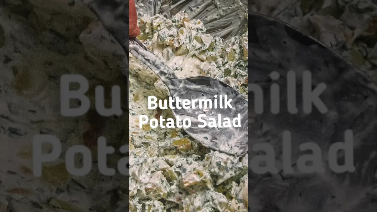 Buttermilk Potato Salad. A summer #bbq favor! #chef #love