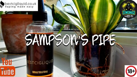 BESTCIGLIQUID / SAMPSON'S PIPE E-LIQUID REVIEW 🔞 #bestcigliquid#eliquid#vape