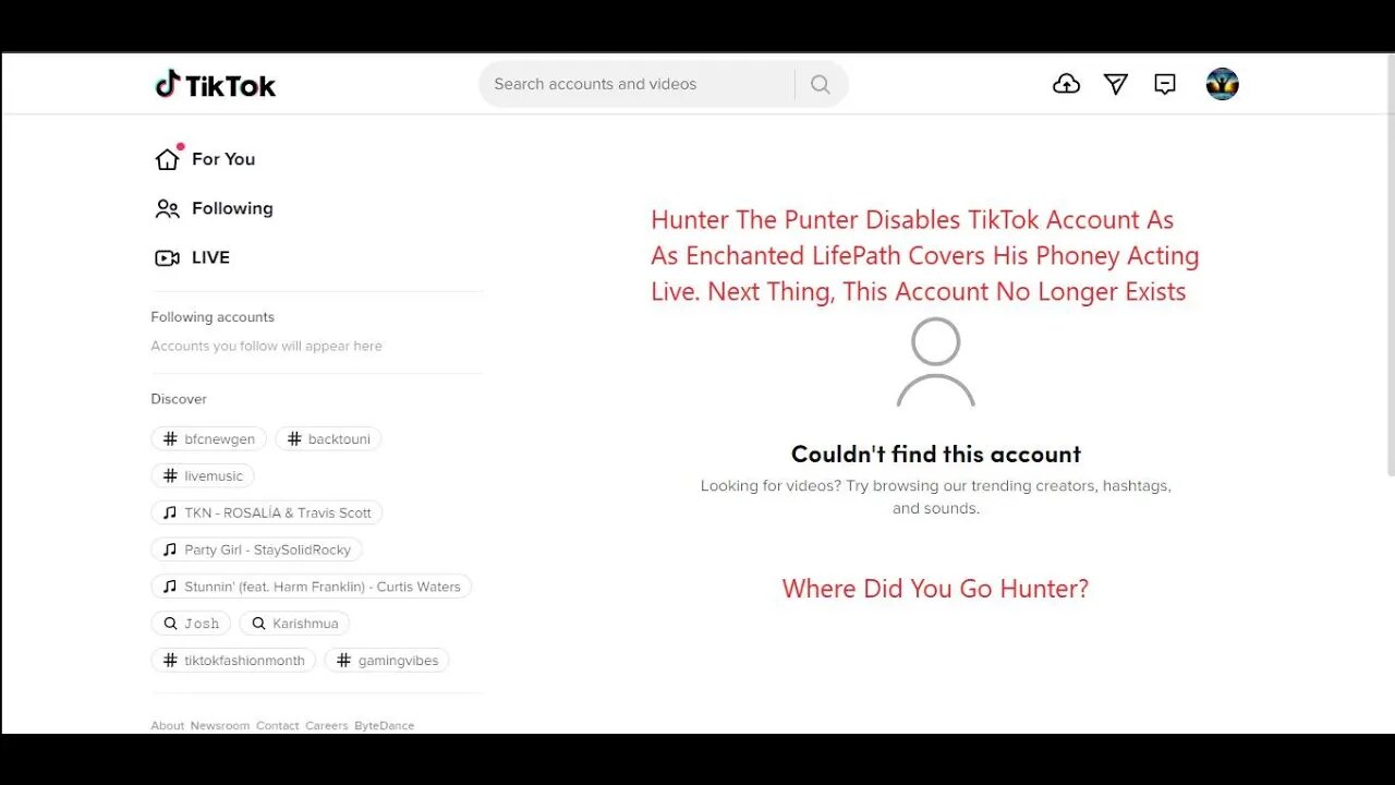 TV Chef Hunter Lee Deletes TikTok Profile As Enchanted LifePath Digs Into Petito Actors Bullwinkle's