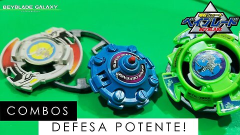 COMBO DRIGER S DEFENSIVO vs COMBO METAL DRIGER DE ATAQUE - Beyblade ベイブレード