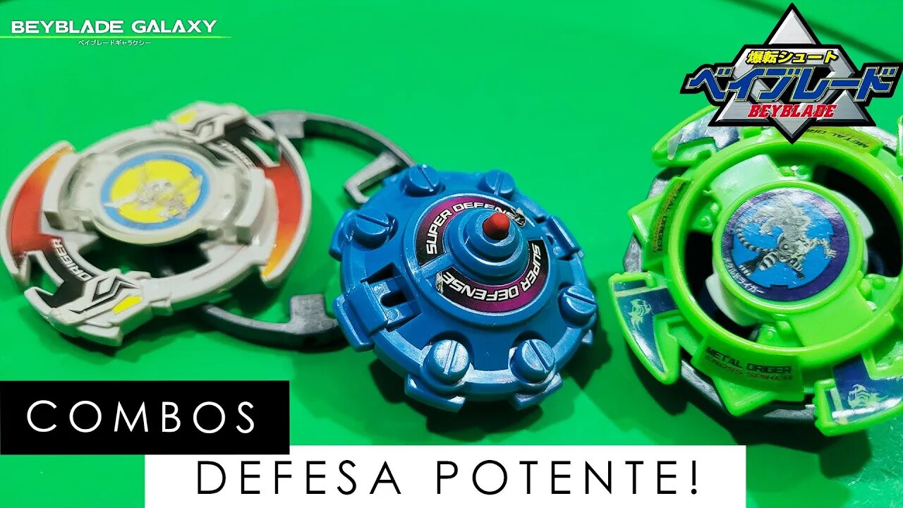 COMBO DRIGER S DEFENSIVO vs COMBO METAL DRIGER DE ATAQUE - Beyblade ベイブレード