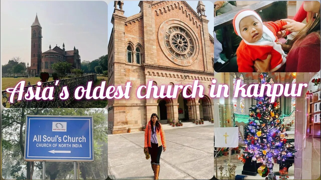 Asia's oldest church (All souls cathedral church)#kanpur #india #viral #christmas @chhayasingh27