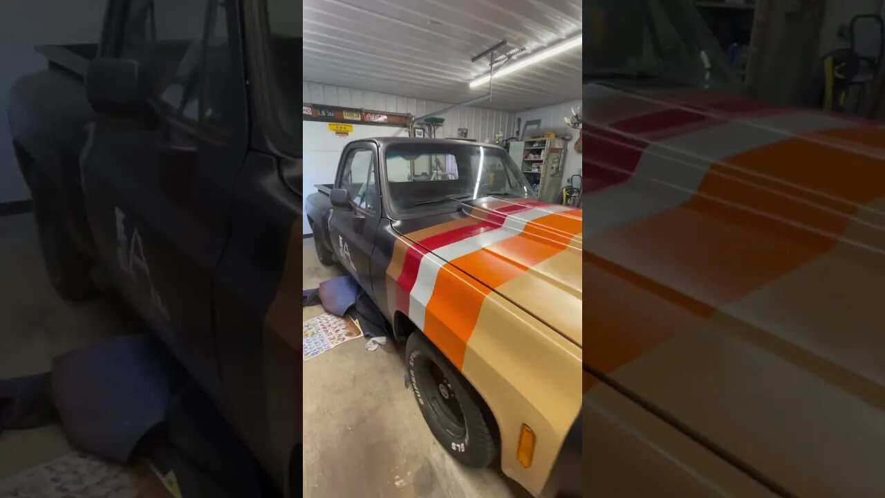 Final paint on the c10 part 6