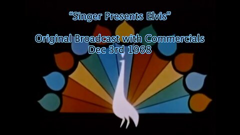 Original "Singer Presents Elvis" with Original Commercials