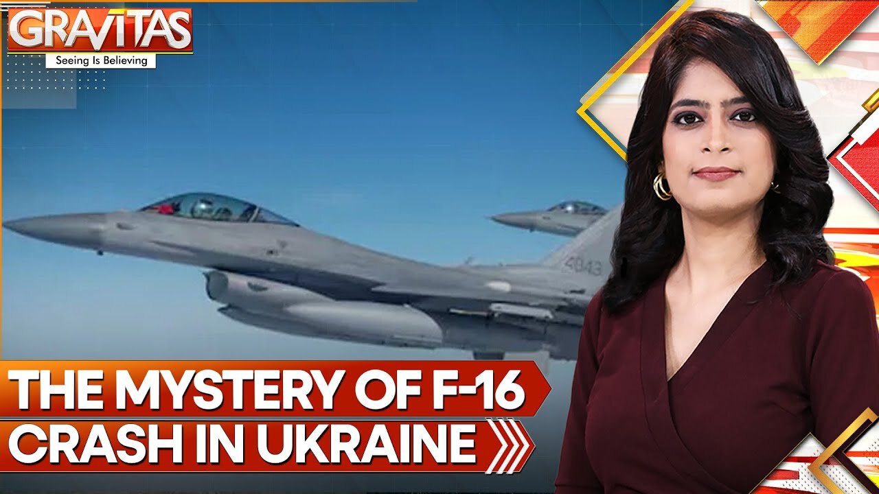 Russia-Ukraine war: F-16 Fighter Jet Crash in Ukraine: Russian Attack or Friendly Fire? | Gravitas