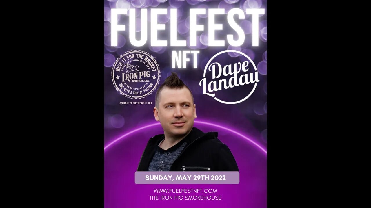 Dave Landau- FUEL Fest NFT Announcement