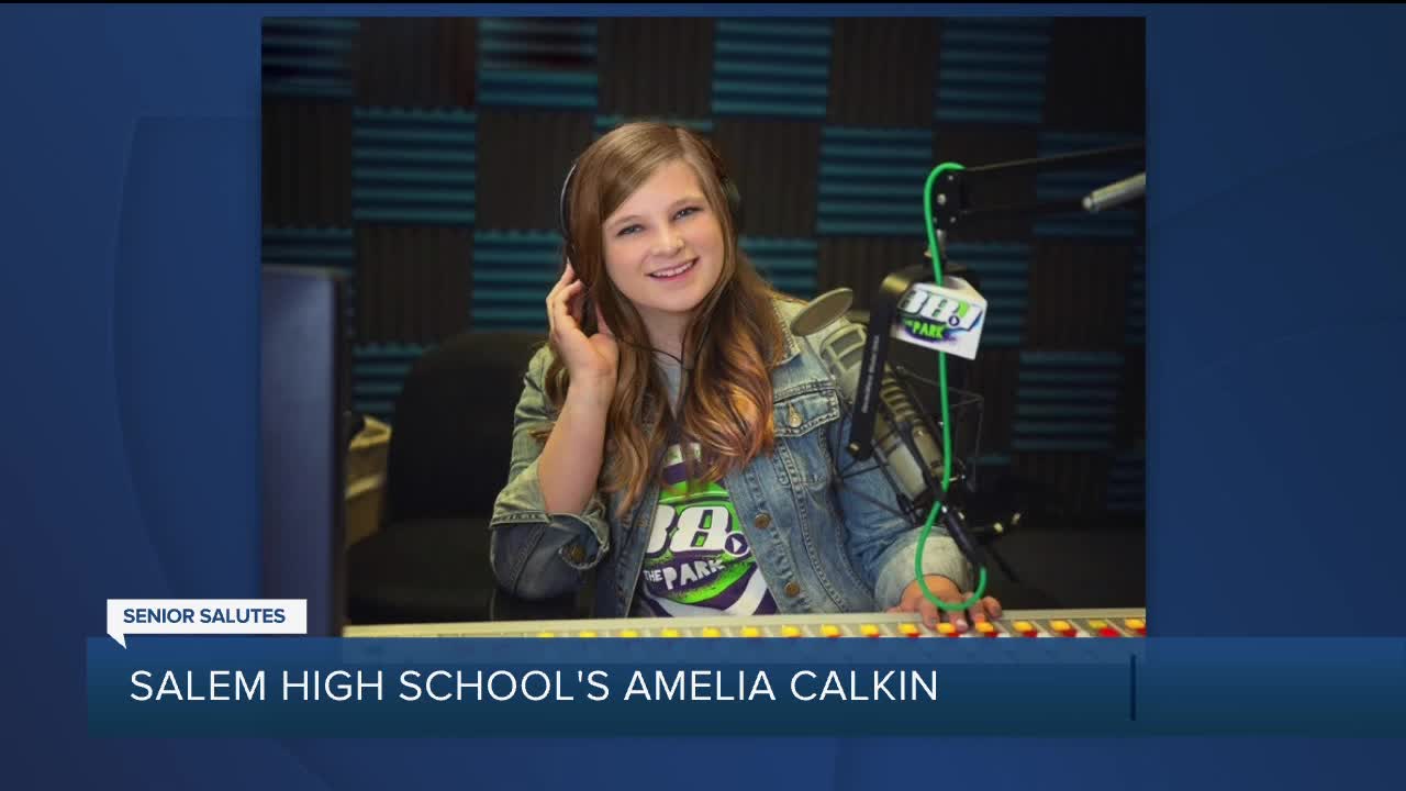 WXYZ Senior Salutes: Salem High School's Amelia Calkin