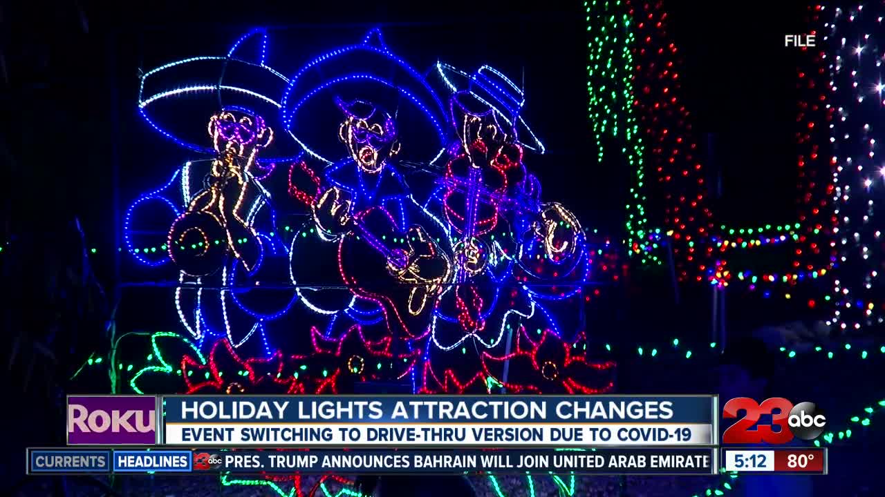 CALM HolidayLights attraction changes