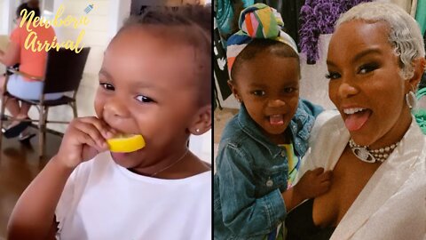 LeToya Luckett's Daughter GiGi Hides While Making Lemon Faces! 🥴