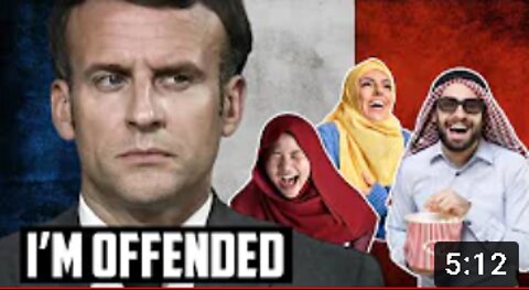 FRANCE OFFENDED OVER CARTOON 🤣