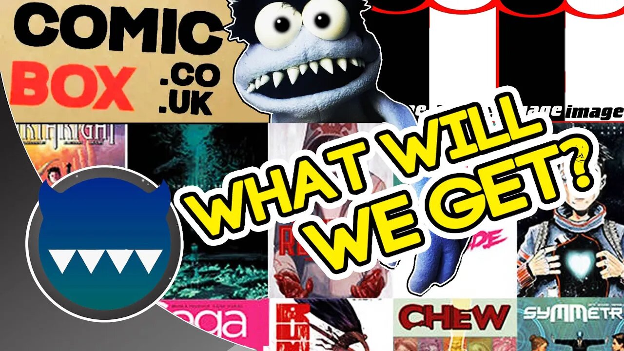 Unbox & review: the Image mystery box from "comic-box.co.uk"
