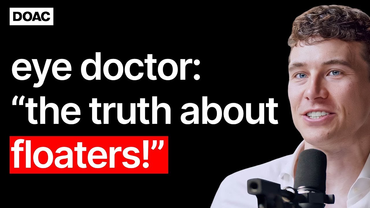 The No.1 Eye Doctor: They’re Lying To You About Blue Light! The Truth About Floaters!