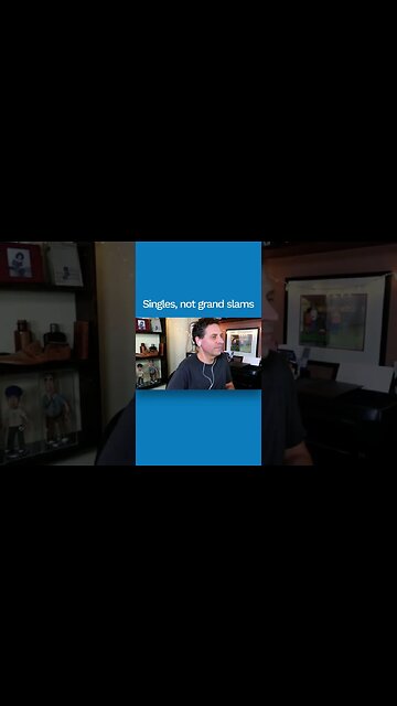 Singles not Grand Slams - Screenwriting Tips & Advice from Writer Michael Jamin