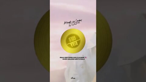 "Made in Lagos" is the first African album to be certified RIAA gold! 🇺🇸📀🦅