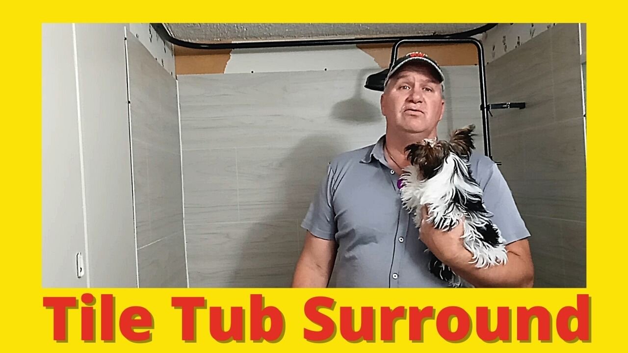 How to Improvise With Tile in Mobile Home Bathroom Tub Surround