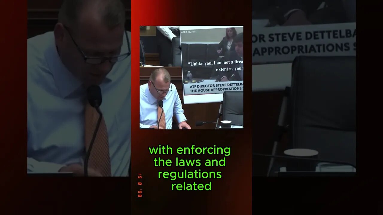 ATF Director says he is not an expert | Subscribe for more ---------}