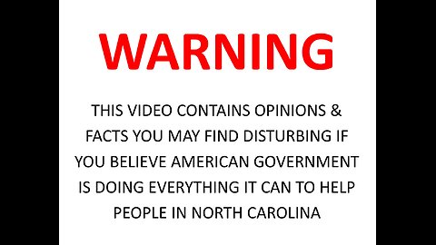 IS FEMA HURTING or HELPING in North Carolina?