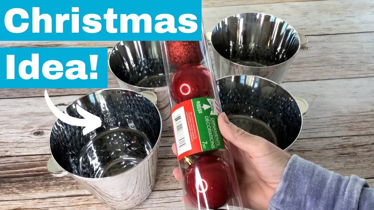 BRILLIANT Dollar Store Christmas decor ideas!