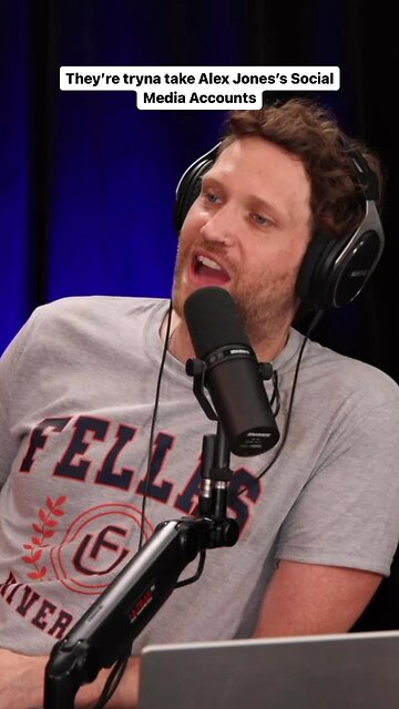 They’re tryna Confiscate Alex Jones’s Social Media Accounts