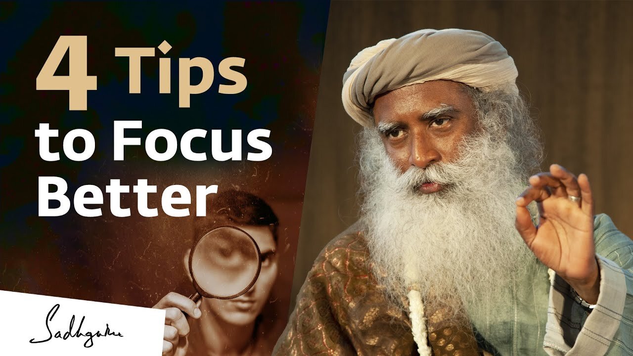 How To Improve Your Focus & Unleash Your Intelligence | Sadhguru