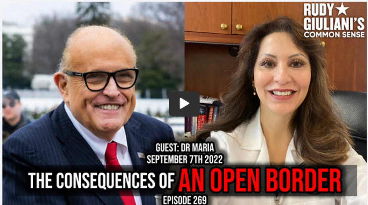 The Consequences of an Open Border | Guest: Dr Maria | September 7th 2022 | Ep 269