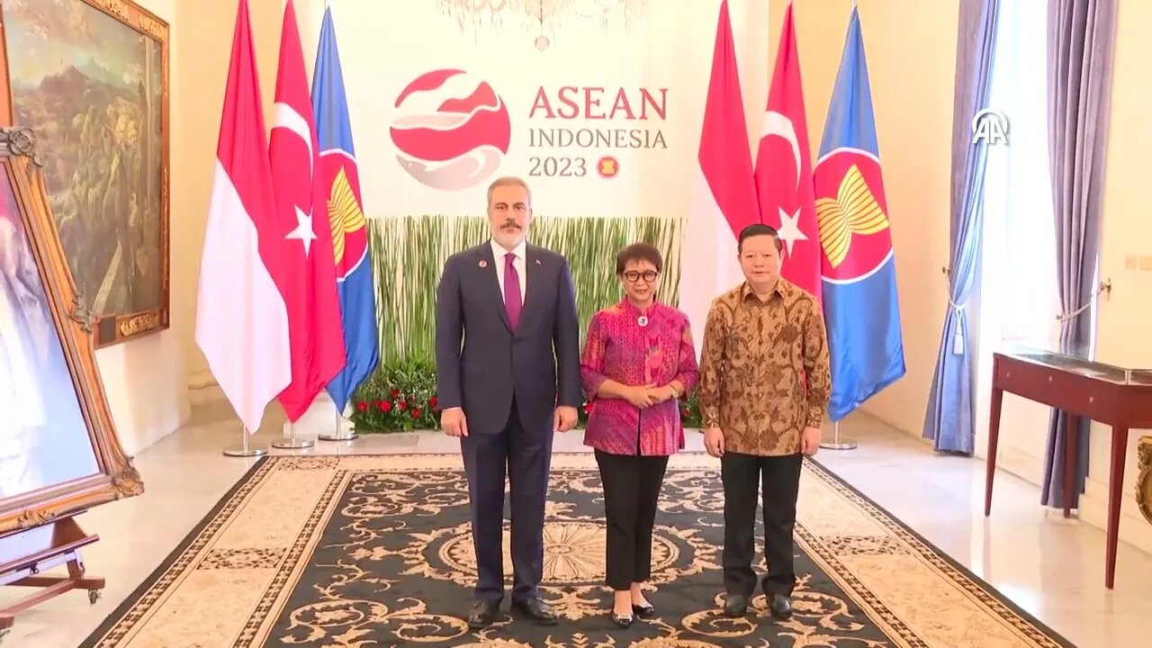 Foreign Minister Fidan attends Türkiye ASEAN Sectoral Dialogue Partnership Trilateral Meeting