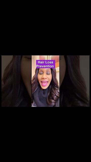 How to Prevent HAIR LOSS! 💇🏾‍♀️ #shorts