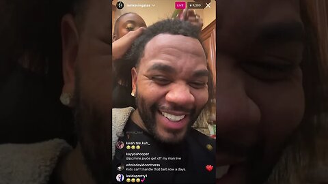 KEVIN GATE IG LIVE: Kevin Open Up About Getting Roasted Bout His Hairline & PPL Being Soft(22/02/23)