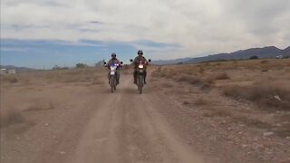 NHP, LVMPD team up to stop 'off road' drivers on I-15