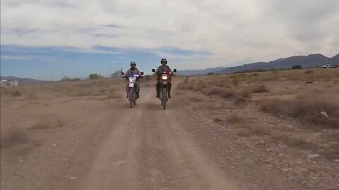 NHP, LVMPD team up to stop 'off road' drivers on I-15