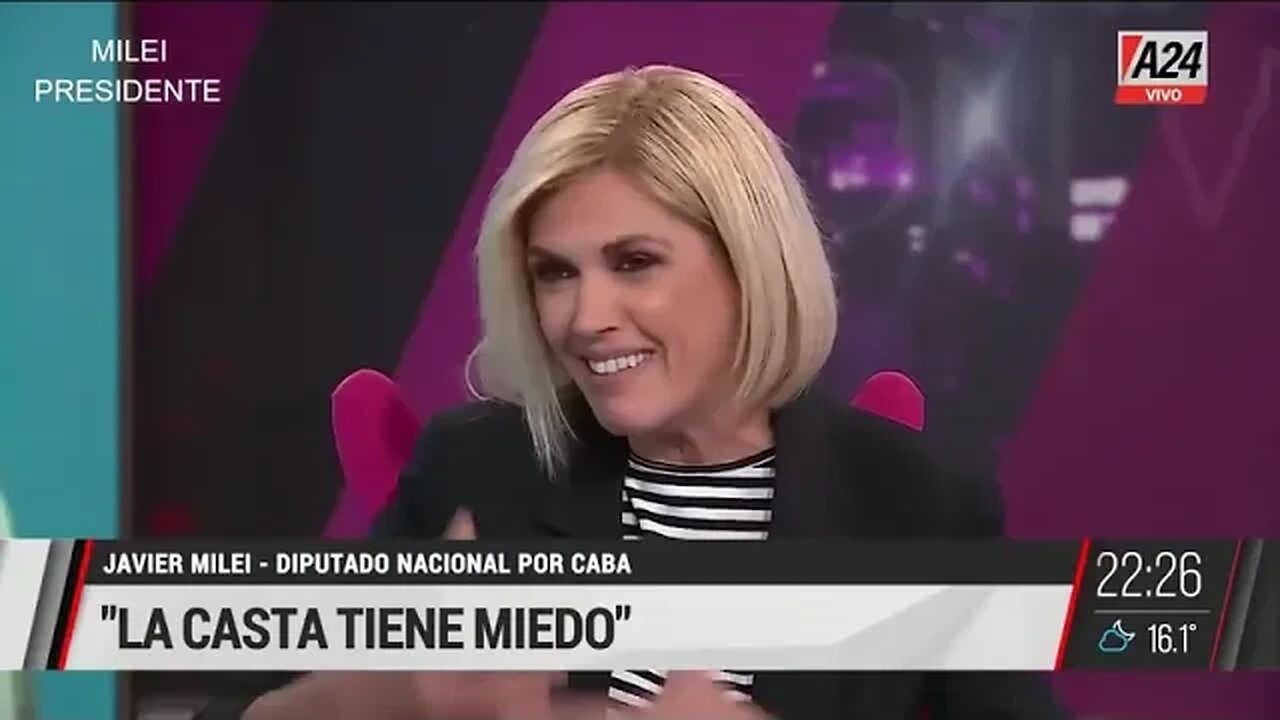 Larreta es el responsable del su1cidi0 de Favaloro Javier Milei con Viviana Cano