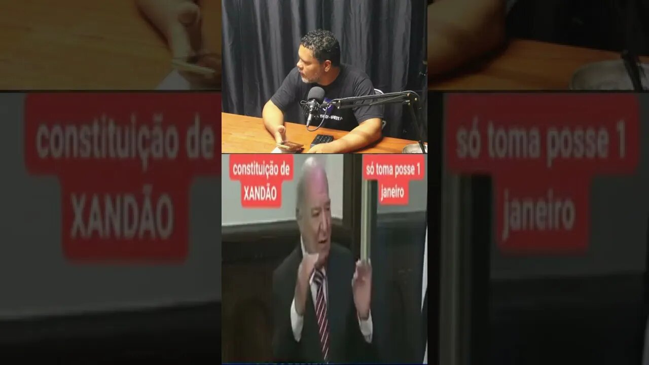Só temos um novo presidente no dia da posse