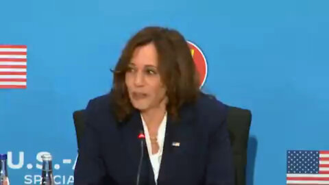 Kamala Harris Attempts To Be Relevant and Coherent On Climate Change