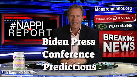 Biden Press Conference Predictions with Rick Nappi #NappiReport