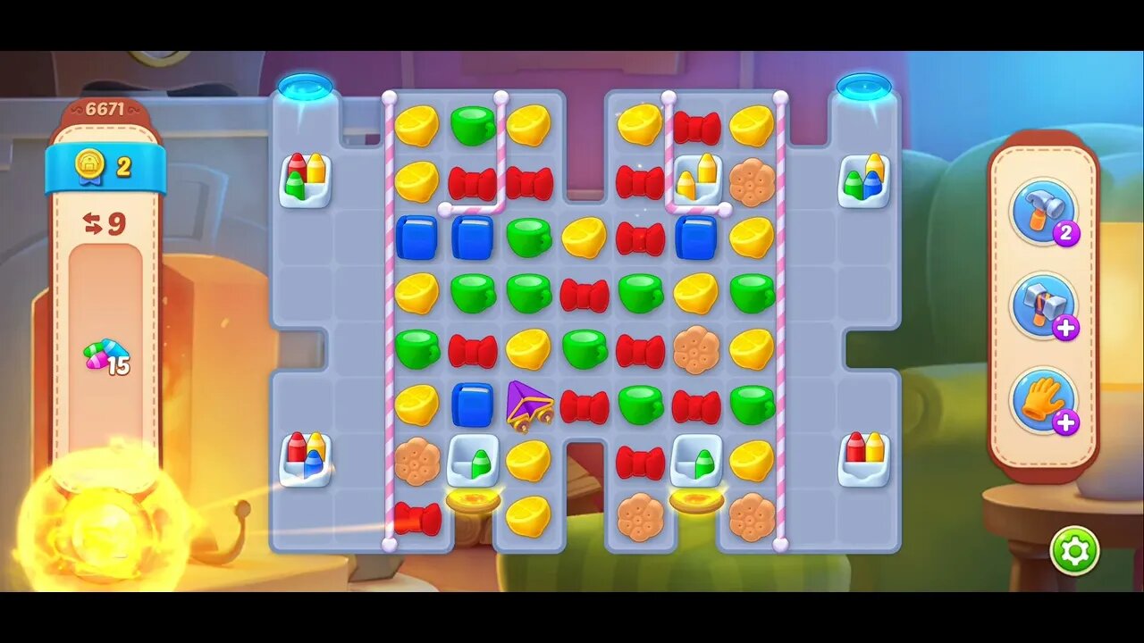 Playrix Homescapes Gameplay Walkthrough Level 6671