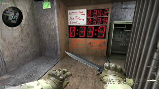 Counter Strike Global Offensive Gun Range AK 47 33.9 SEC