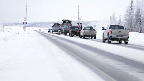 Alaska Army National Guard pre-mobility training operations B-roll