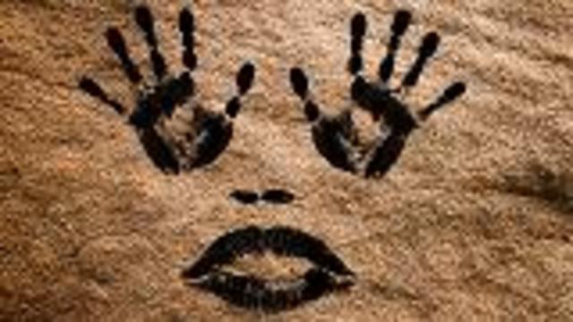 Cave Wall Handprints Mostly Female
