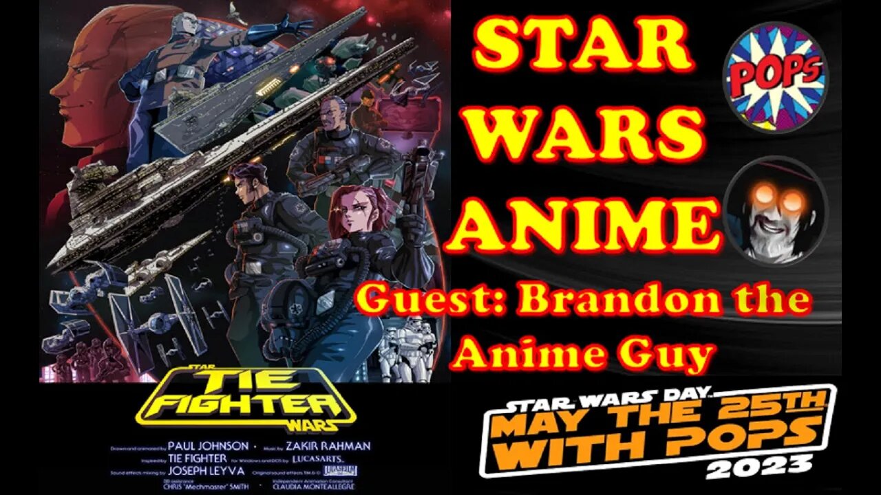 PRAISE FOR THE TIE FIGHTER ANIME Short Fan Film w/@BrandonTheAnimeGuy