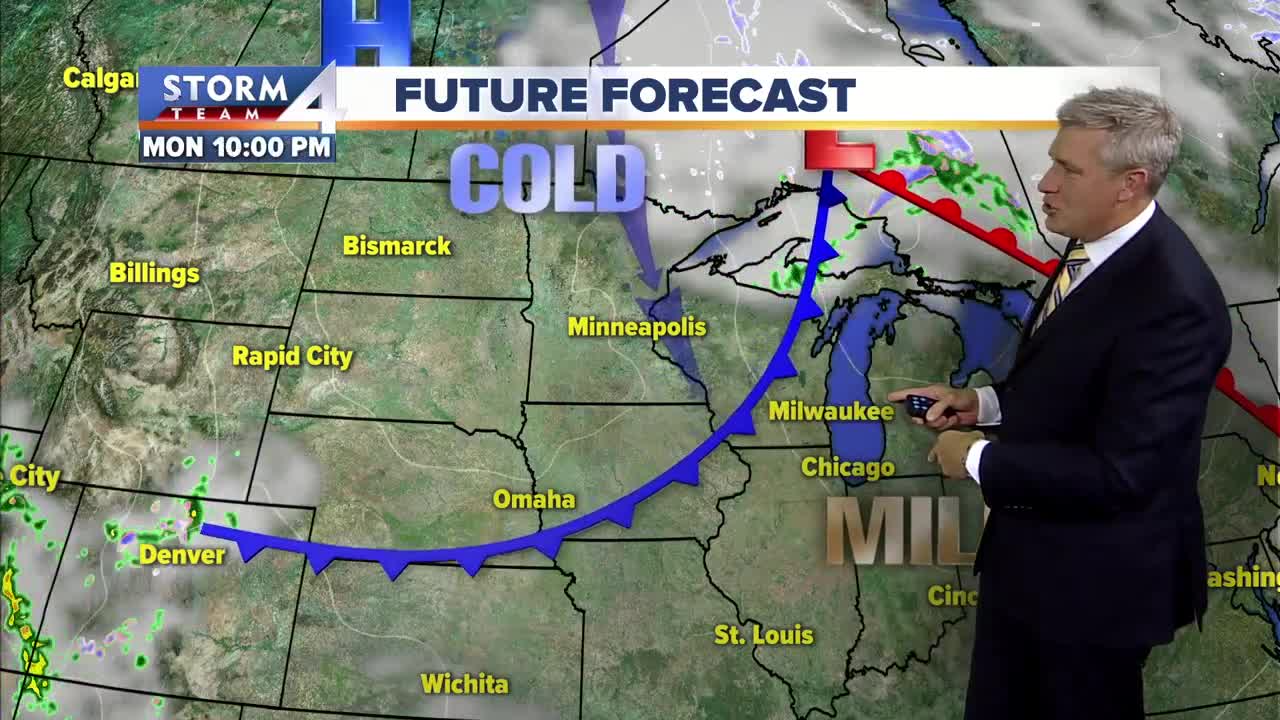 Cold front brings frost overnight