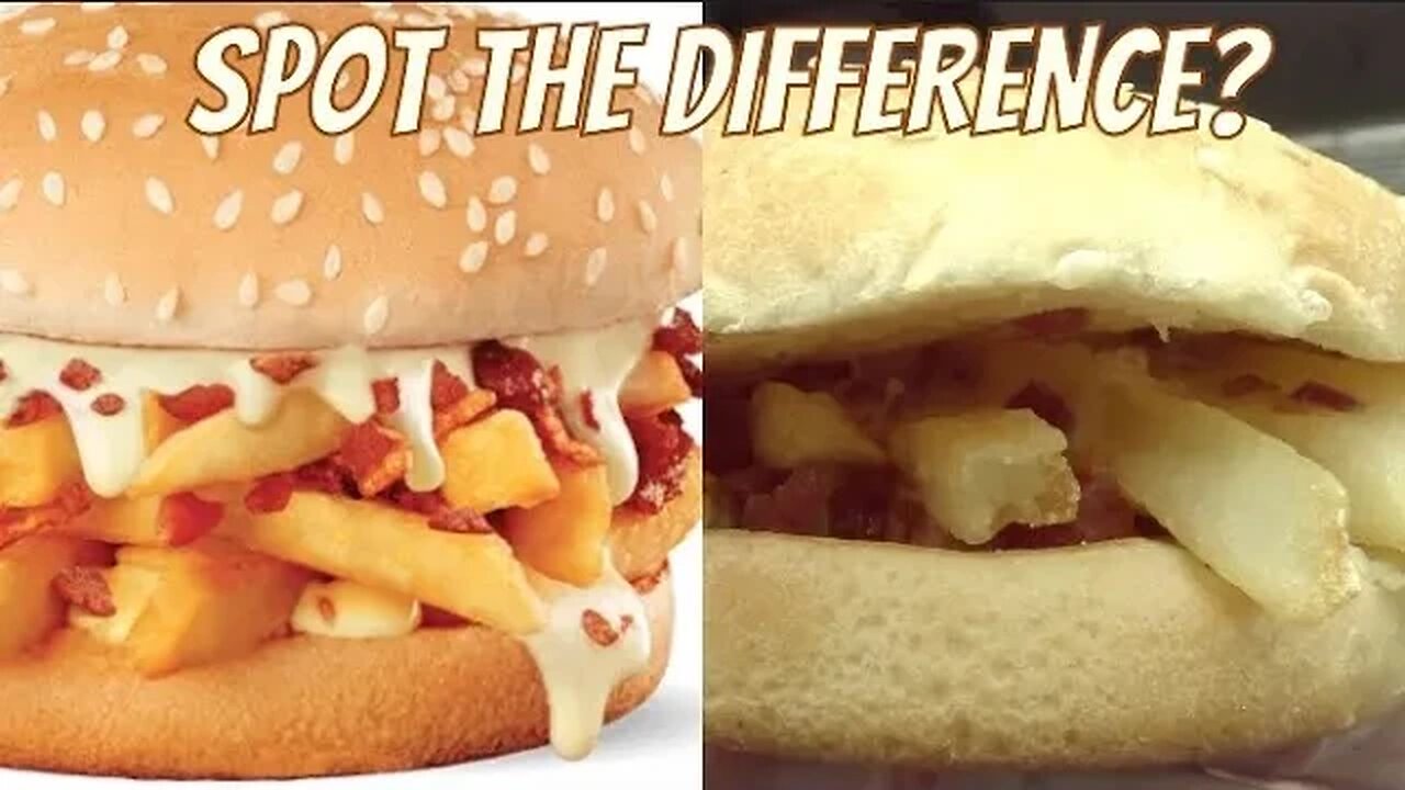 Spot The Difference? The New Hungry Jacks $2 Cheesy Bacon Chip Butty