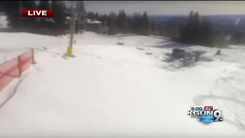 Seven inches of snow at Snowbowl