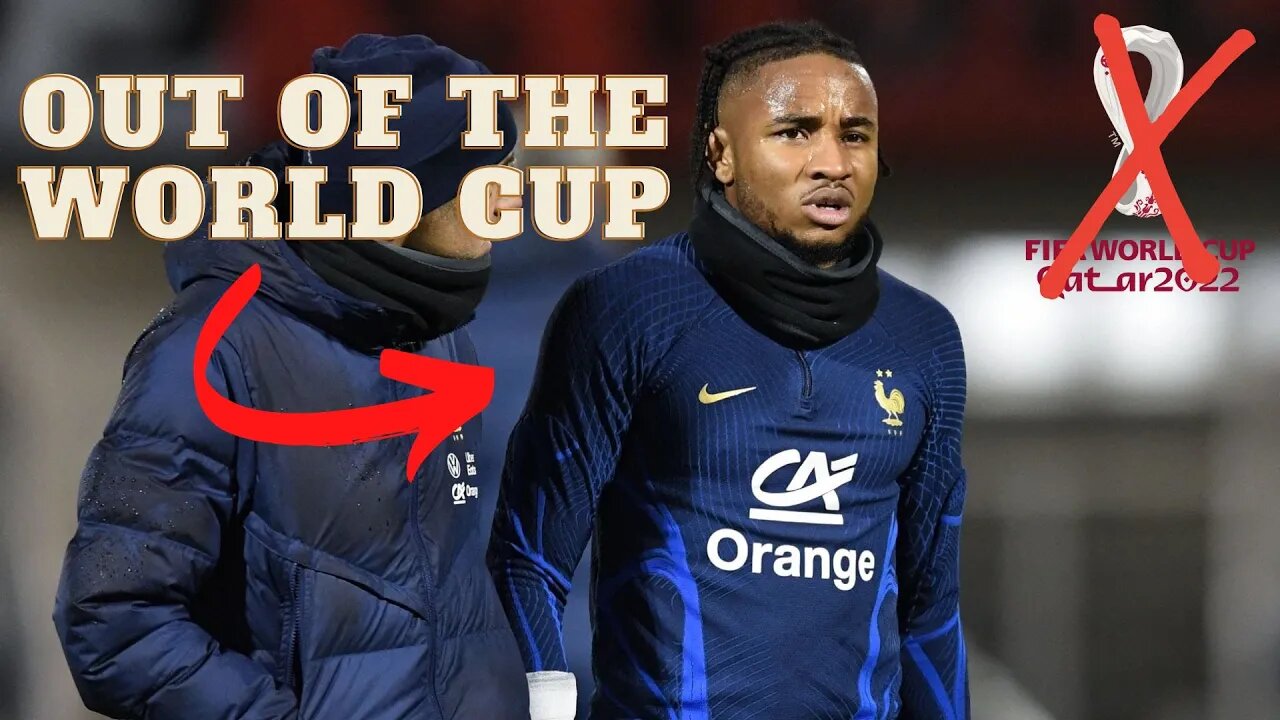 Christopher Nkunku Will Miss The World Cup #christophernkunku #nkunku #worldcup2022