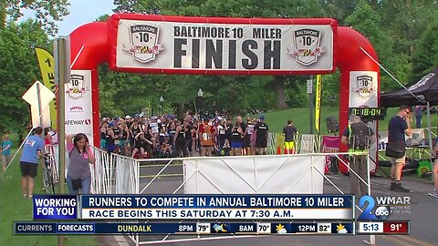 Runners to compete in annual Baltimore 10 Miler race