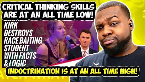 Charlie Kirk Destroys Race Baiting Student With Facts and Logic