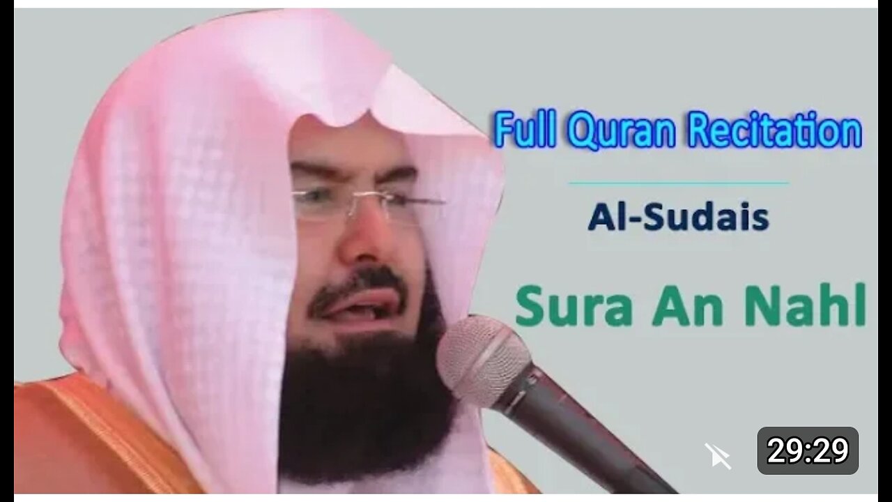 016 Surah AN NAHL by Abdul Rahman As Sudais Quran English Translation