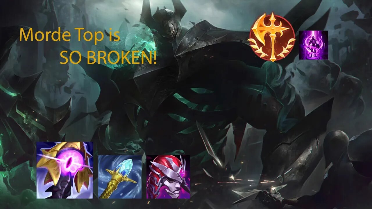 Noob plays Morde Top and it is too Strong! (OP) League of Legends #leagueoflegends #league #top