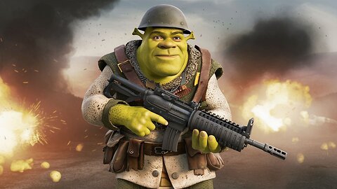 Shrek As The Soldier 🧌💂