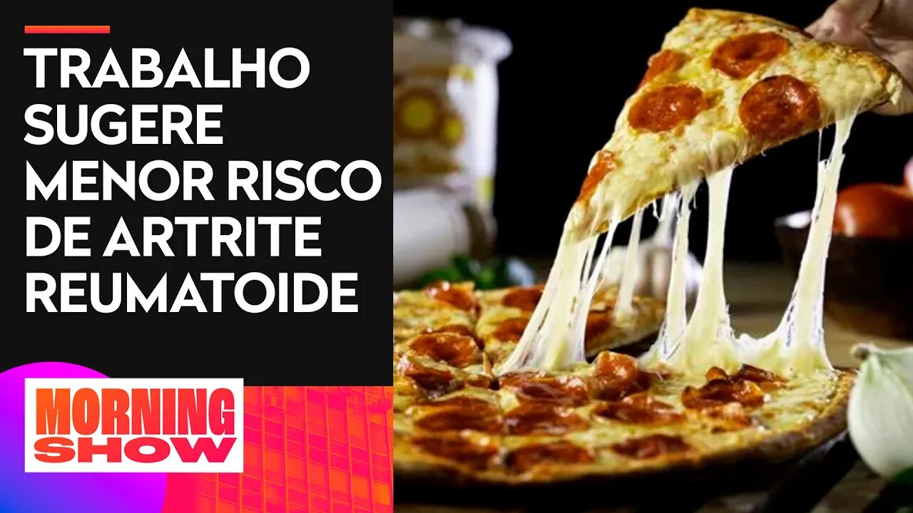 Cientistas recomendam 2 fatias de pizza por semana