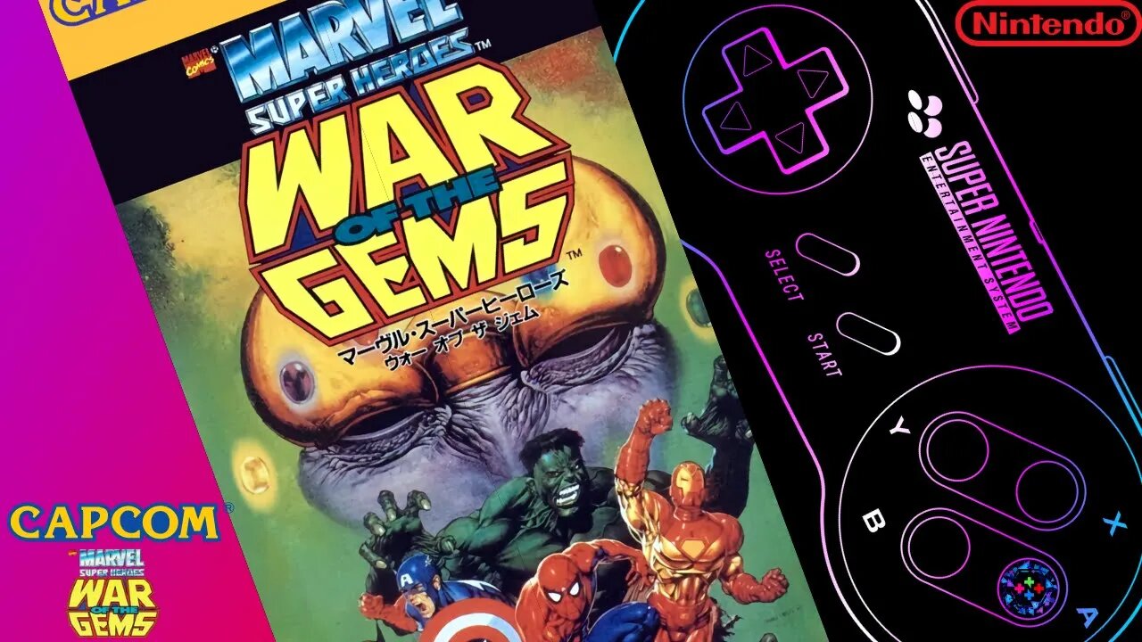 Marvel Super Heroes in War of the Gems / マーヴルスーパーヒーローズ ウォーオブザジェム / Māvuru Supā Hīrōzu Wō obu za Jemu